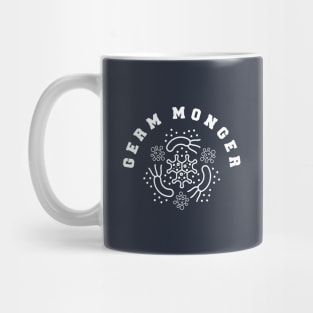 Germ Mongers! White ink Mug